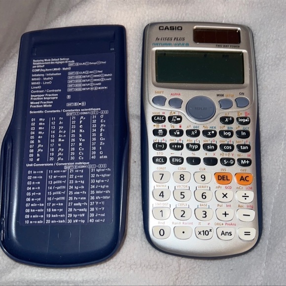 Casio Other Casio Fx15es Plus Natural Vpam Calculator Poshmark